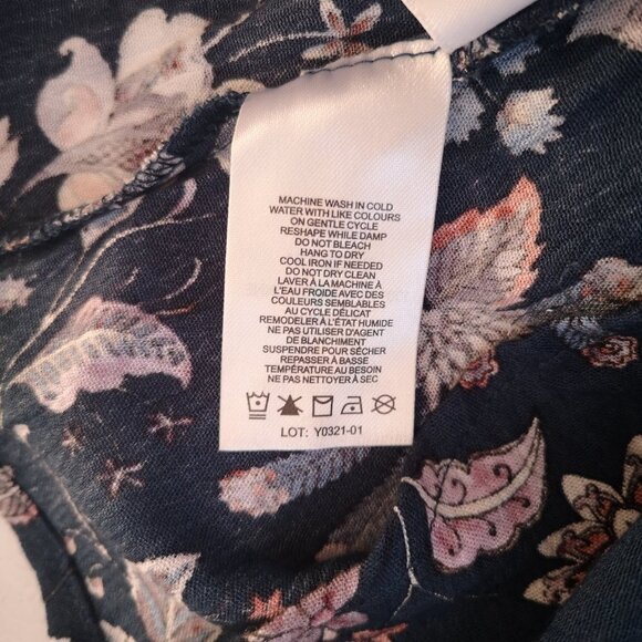 Hilary Radley Ladies Button Front Longer Blouse / Short Dress - Picture 7 of 11